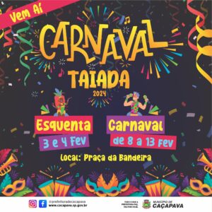 Carnaval Caçapava 2024